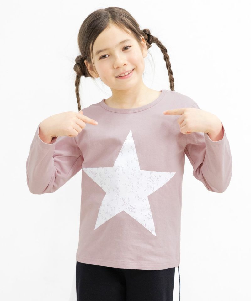 DWD ピンク グラフィックプリント トップス サイズ2 プリントTシャツ | 子供服Bee
