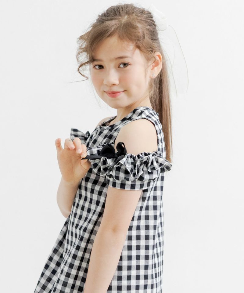 新品　ネイビー オフショルダー ワンピース ポリツイルオフショルワンピース|ANAYI OFFICIAL ONLINE STORE