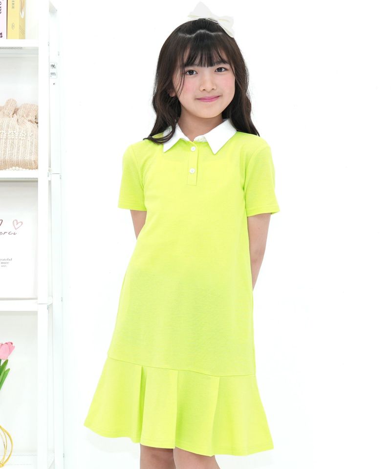 お受験ワンピース　ポロシャツセット 楽天市場】【クーポンで15％OFF】【25年SS新色】ポロシャツ